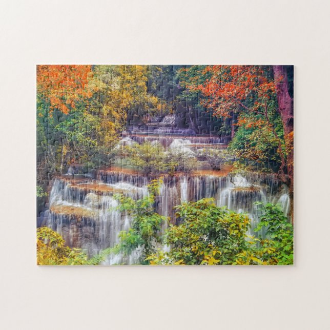 Impossible Puzzle - Cascades Automne (Horizontal)
