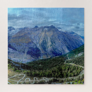 Impossible Puzzle - Montagne Bleue Et Verte