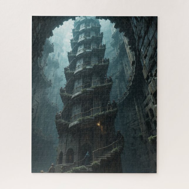 impossible puzzle - Stairway Paradox (Vertical)