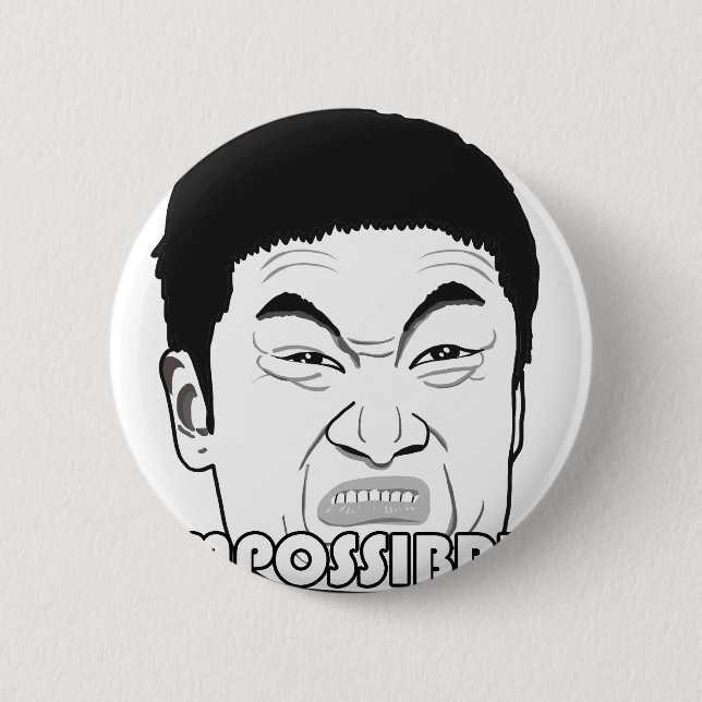 Impossibru Button (Vorderseite)