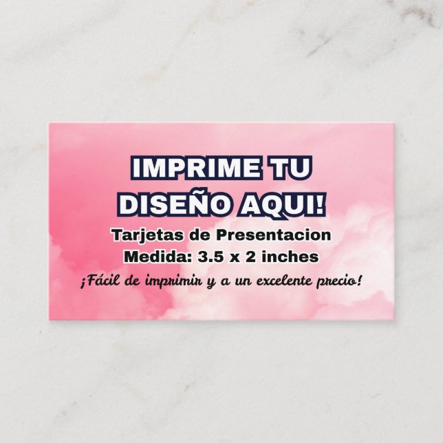 Impresio para Tarjetas de Presentacion Imprime Visitenkarte (Vorderseite)