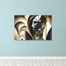 Impressão em Tela Abstract Realism Leinwanddruck