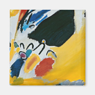 Impression 3, 1911 von Wassily Kandinsky Magnet