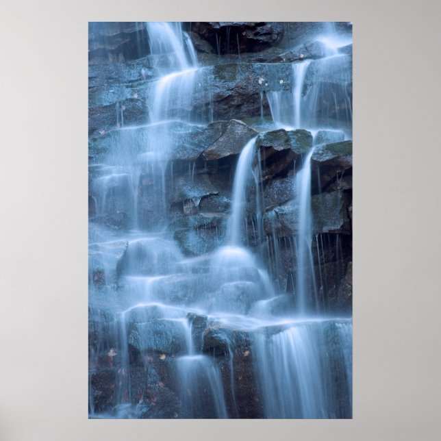 Impression Abstraite de cascade (Devant)