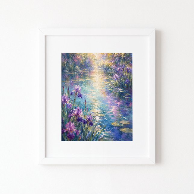 Impression artistique Iris Reflections (Créateur téléchargé)
