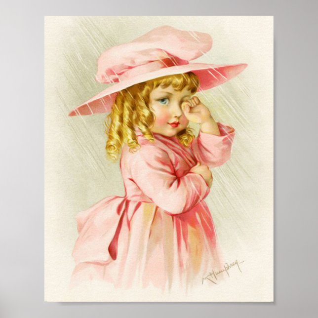 Impression artistique par Maud Humphrey Girl in Ra (Devant)