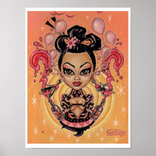 Impression artistique 'Tears to Balloons' - (art s