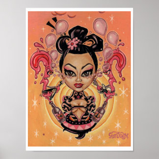 Impression artistique 'Tears to Balloons' - (art s