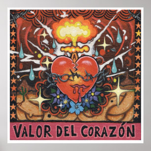 Impression artistique "Valor Del Corazon" - (art s