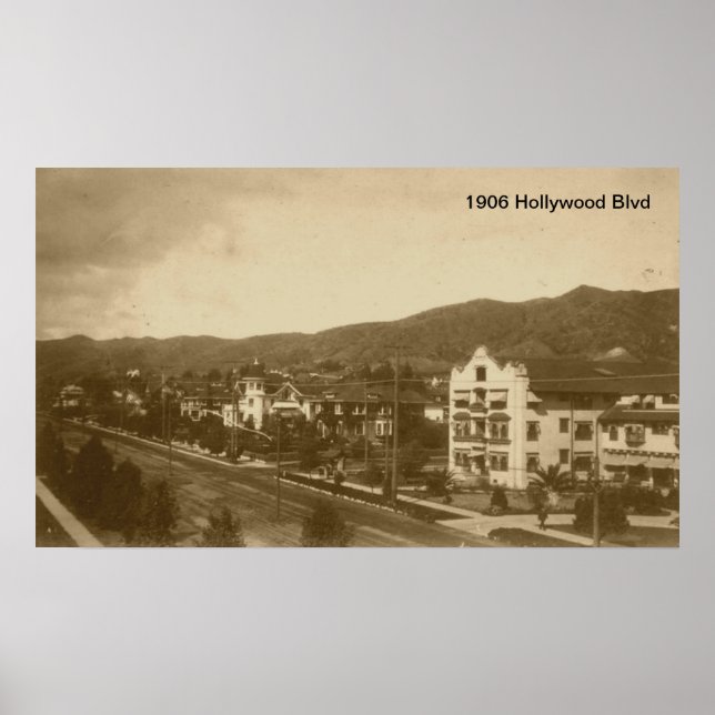 Impression Blvd Hollywood 1906 (Devant)
