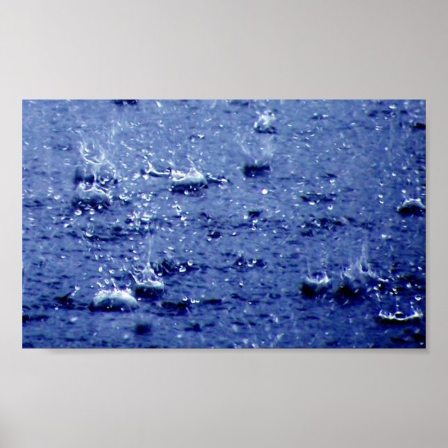 Impression Canvas de pluie (Devant)
