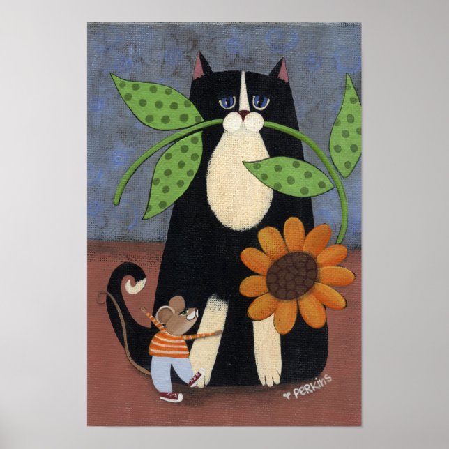 Impression Cat et souris (Devant)