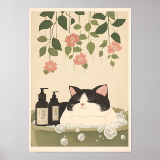 Impression Chubby Japanese Kitty Art
