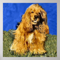 Impression Cocker Spaniel Art