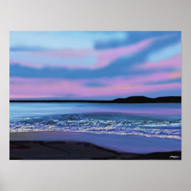 Impression Crystal Blue Water (Devant)