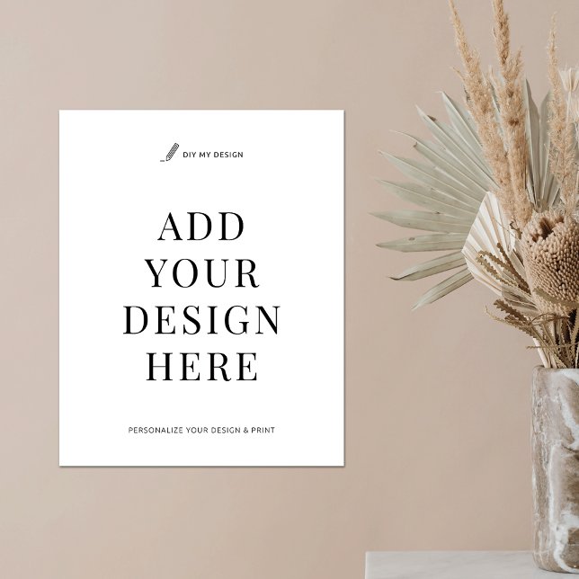 Impression d'affiches professionnelles Conception  (8x10" Poster Printing - Upload Your Artwork to print your wall art, paper sign or poster)