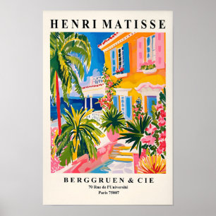 Impression d'architecture de villa, Affiche esthét