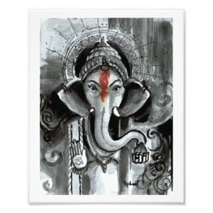 Impression d'art - Aashirwad Ganesha