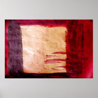 Impression d'art Abstrait d'origine - Style Rothko