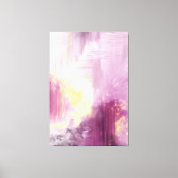 Impression d'art Abstrait peinture d'origine viole