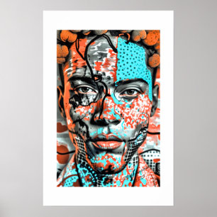 Impression d'art africain