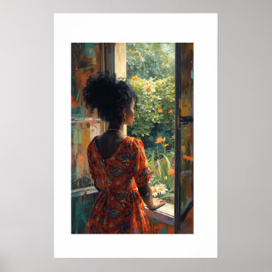 Impression d'art africain