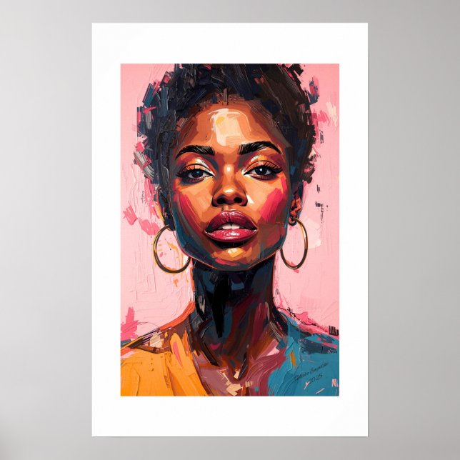 Impression d'art africain (Devant)