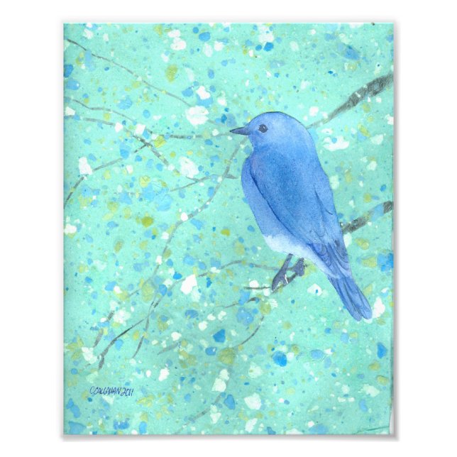 Impression d'art Bluebird (Devant)