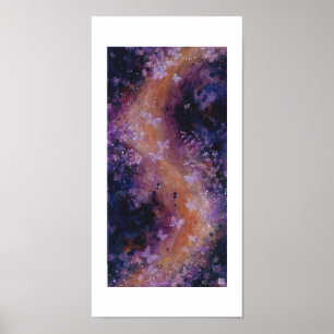 Impression d'art "Chanson de papillons"