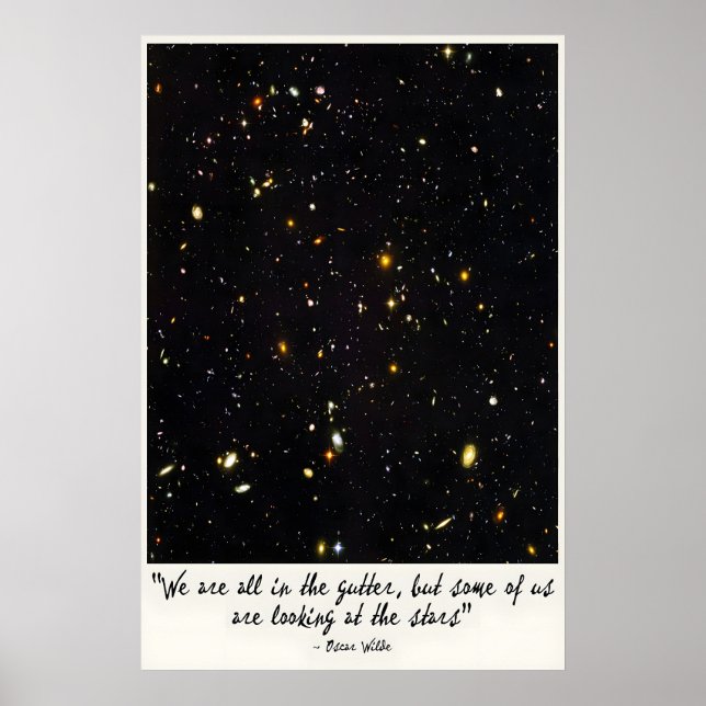 Impression d'art de citation d'Oscar Wilde  Regard (Devant)