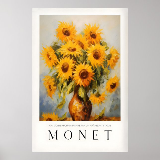 Impression d'art de Claude Monet (Devant)
