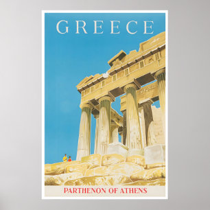 Impression d'art de Grèce Affiche d'Athènes Art gr