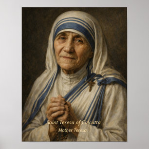 Impression d'art de Mère Teresa