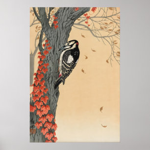 Impression d'art de Pic japonais Ohara Koson Lierr