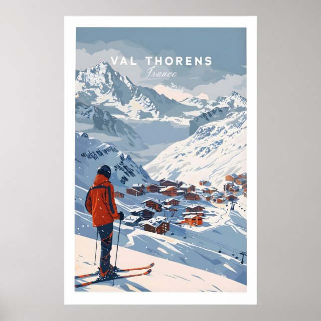 Impression d'art de Val Thorens 1 (Devant)