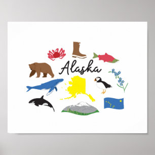 Impression d'art en Alaska
