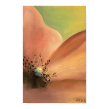 Impression d'art fleur pastel | Décoration murale