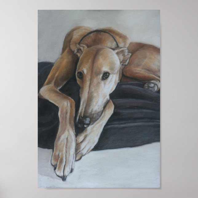 Impression d'art Greyhound (Devant)