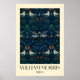Impression d'art mate de motif d'oiseaux de Willia