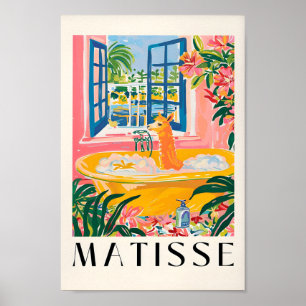 Impression D'Art Matisse, Alpaca Dans La Baignoire