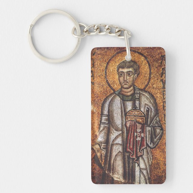 Impression d'art mosaïque orthodoxe Saint Laurent (Devant)