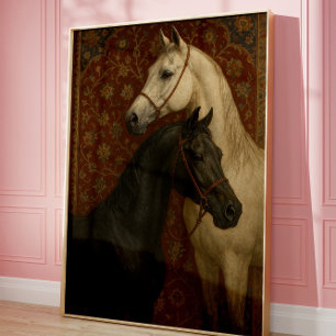 Impression d'art mural animal de style vintage Che