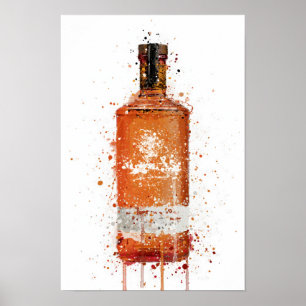 Impression d'art mural 'Blood Orange' représentant
