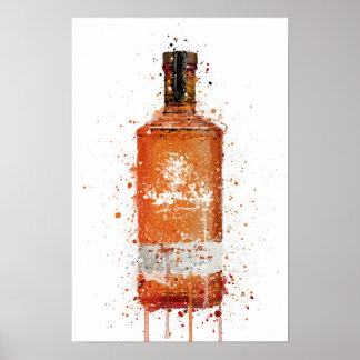 Impression d'art mural 'Blood Orange' représentant