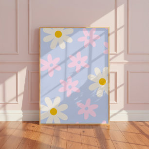Impression d'art mural pour nurserie de filles aux