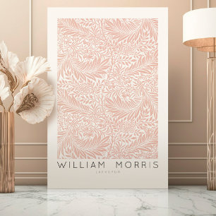 Impression d'art mural William Morris Larkspur