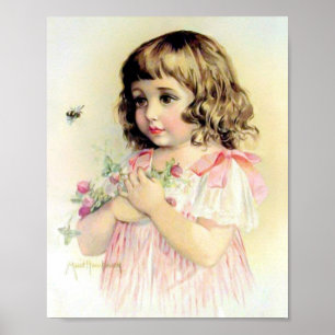 Impression d'art par Maud Humphrey Summer Girl & B