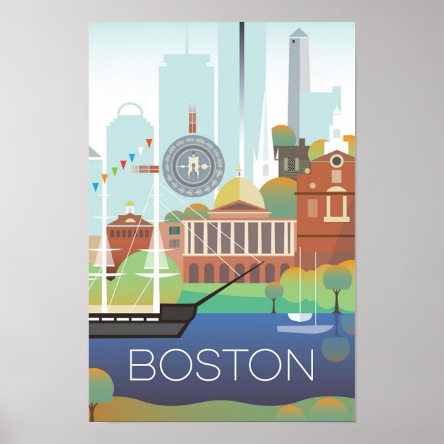 Impression de Boston (Devant)