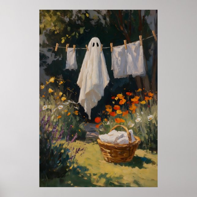 Impression de buanderie fantôme – Printemps Maison (Devant)
