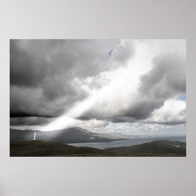 impression de canvas croisés d'île (Devant)